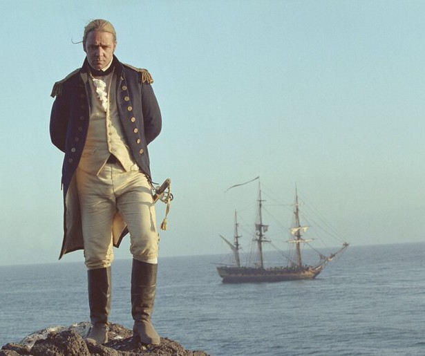 Russell Crowe als onverschrokken kapitein