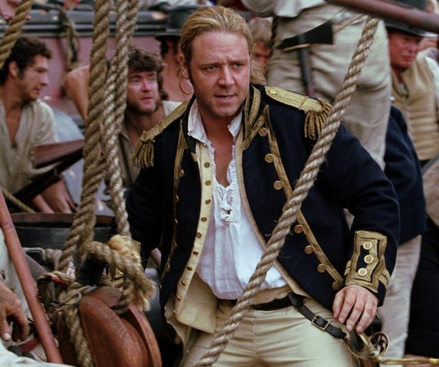 Russell Crowe als onverschrokken kapitein