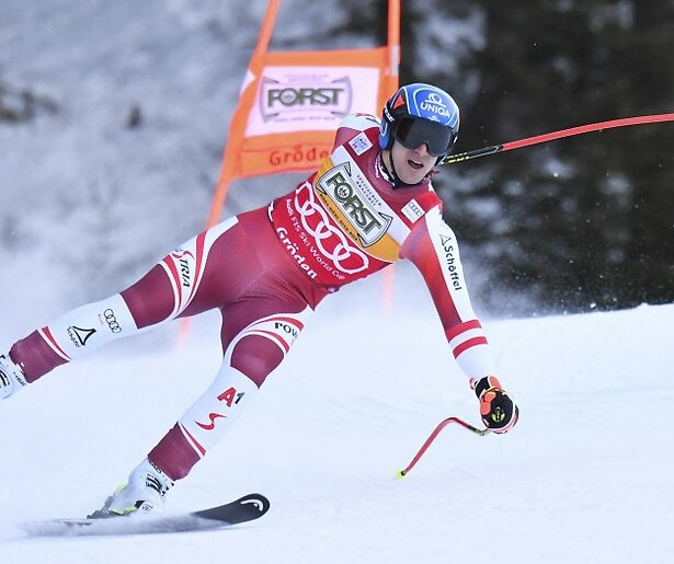 Uitdaging in de Italiaanse sneeuw