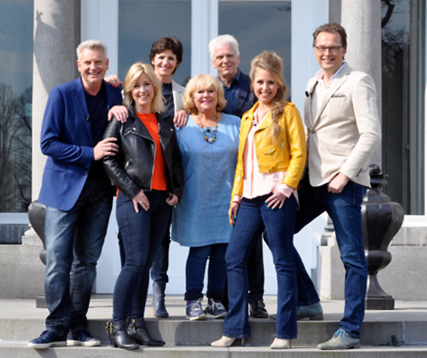 Feest in koninklijke tuin