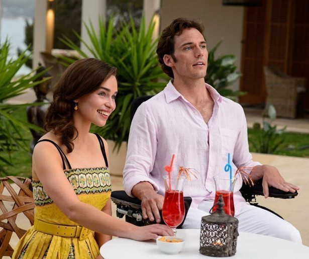 Emilia Clarke probeert Sam Claflin te overtuigen in dramafilm Me Before You