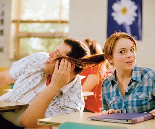 Lindsay Lohan ontdekt Amerika voor het eerst in Mean Girls