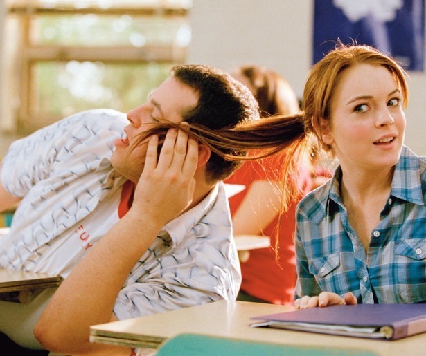 Lindsay Lohan ontdekt de highschool in Mean Girls