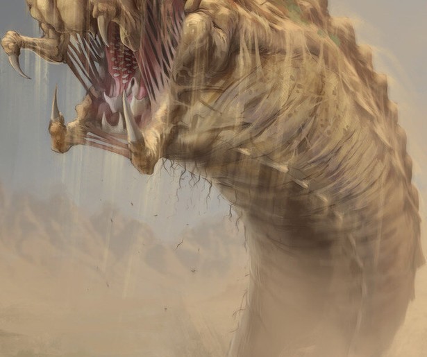 De Mongolian Death Worm wil je liever niet tegenkomen