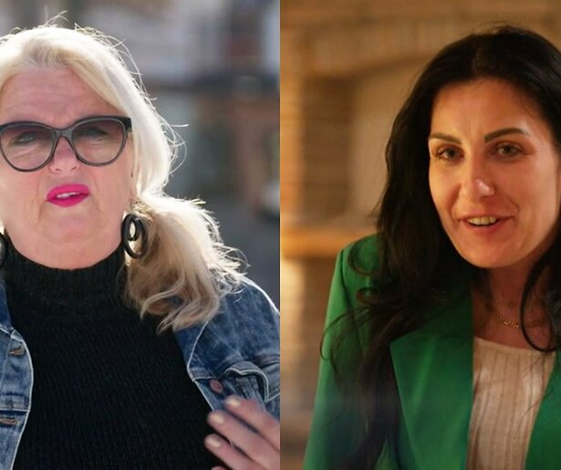 Monique is nog niet overtuigd door Antine in Winter Vol Liefde