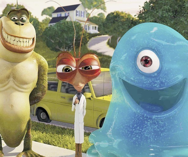 Monsters nemen het op tegen een buitenaardse invasie