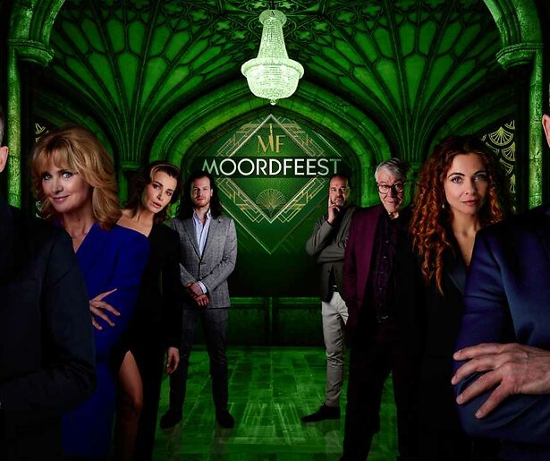 Meespeuren met BN'ers als Guido Spek en Patrick Martens in Moordfeest op SBS6