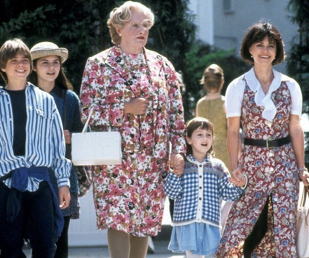 Robin Williams steelt de show als Mrs. Doubtfire