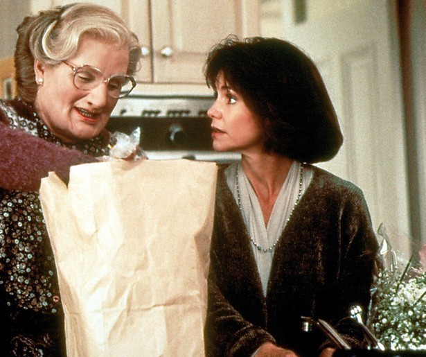 Robin Williams als de geweldige Mrs. Doubtfire