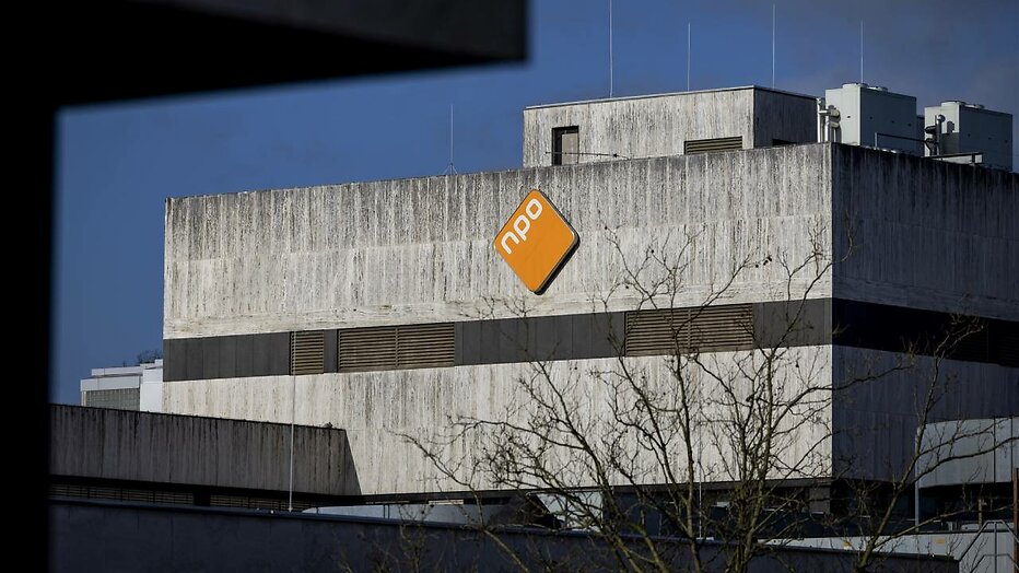 Gebouw van de NPO in Hilversum.