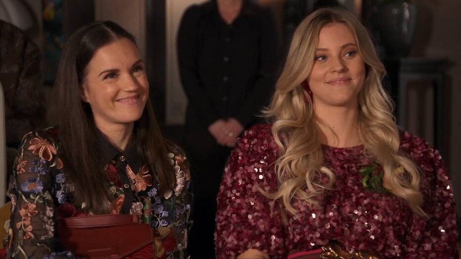 Moeder Nina en dochter Nola Sanders in GTST.
