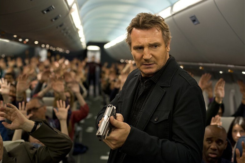 Actieheld Liam Neeson gaat vliegen Actieheld Liam Neeson gaat vliegen