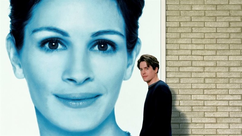Superster Julia Roberts valt voor boekverkoper Hugh Grant Superster Julia Roberts valt voor boekverkoper Hugh Grant