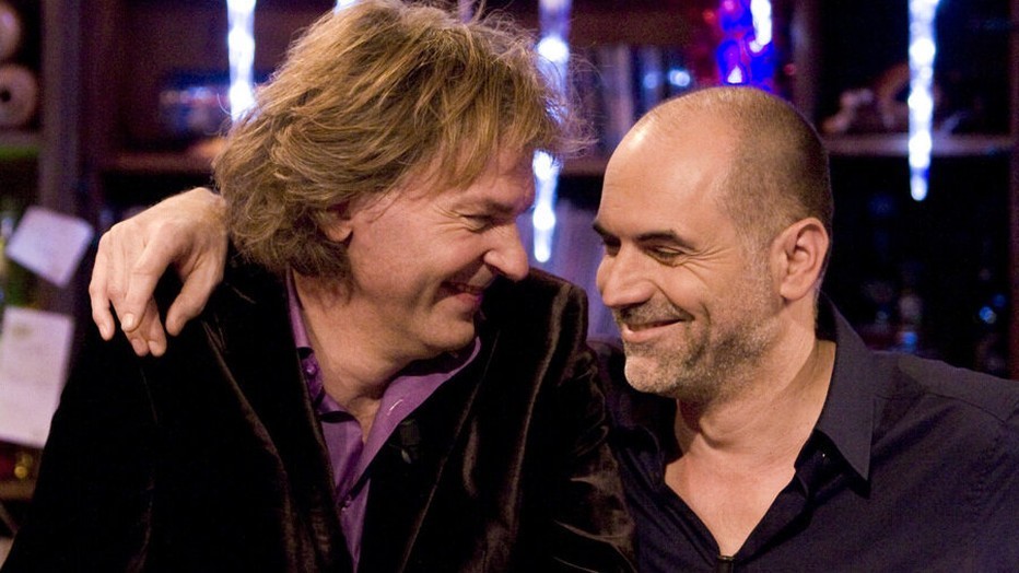 Matthijs van Nieuwkerk en Leo Blokhuis