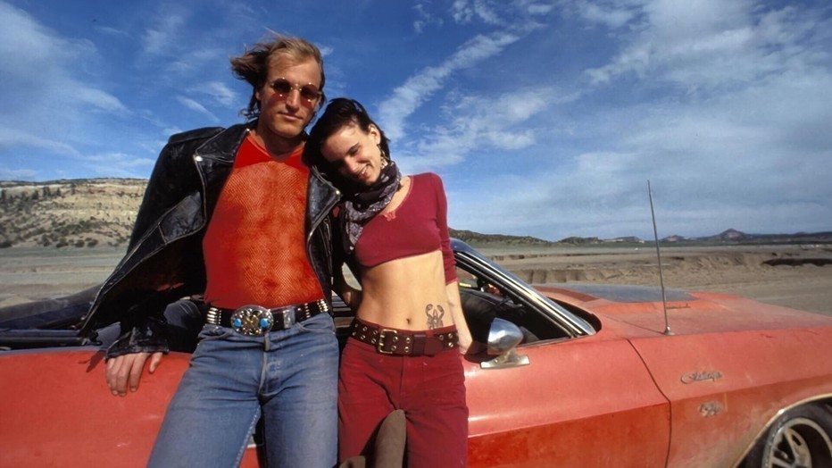 Woody Harrelson en Juliette Lewis in Natural Born Killers