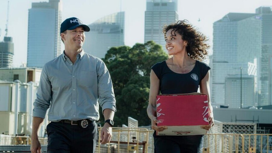 Todd Lasance en Olivia Swann in NCIS: Sydney