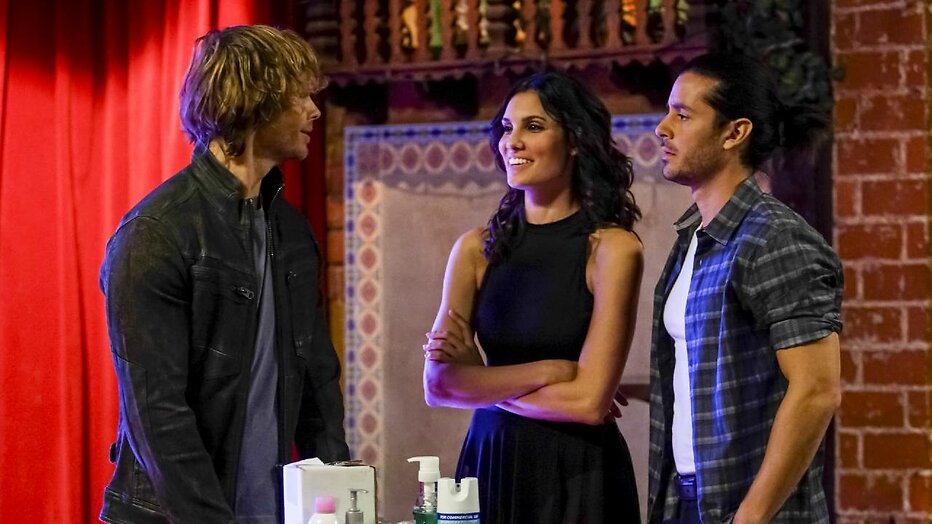 Eric Christian Olsen, Marty Deeks en Daniela Ruah