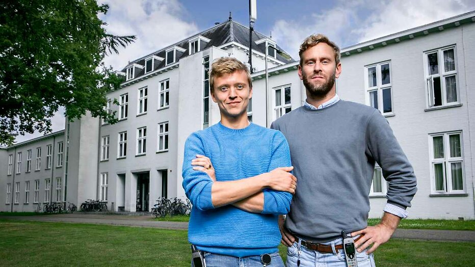 Nicolaas Veul en Tim den Besten Nicolaas Veul en Tim den Besten