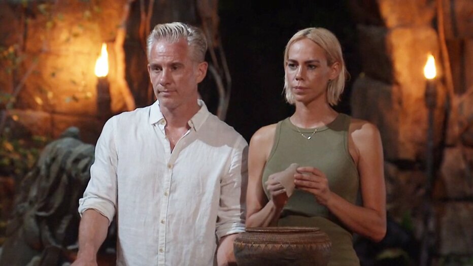 Nicolette Kluijver en Art Rooijakkers voor Expeditie Robinson