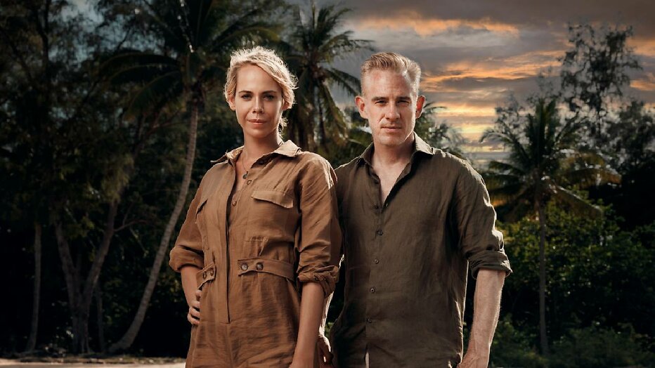 Nicolette Kluijver en Art Rooijakkers voor Expeditie Robinson