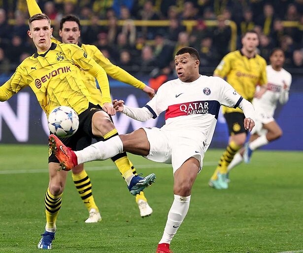Borussia Dortmund en Paris Saint-Germain treffen elkaar in de Champions League