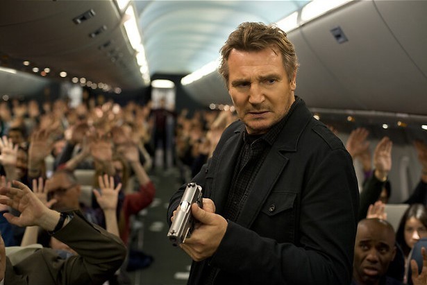 Actieheld Liam Neeson gaat vliegen