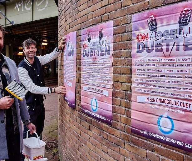 Nick & Simon maken nieuw seizoen van Onmogelijke Duetten