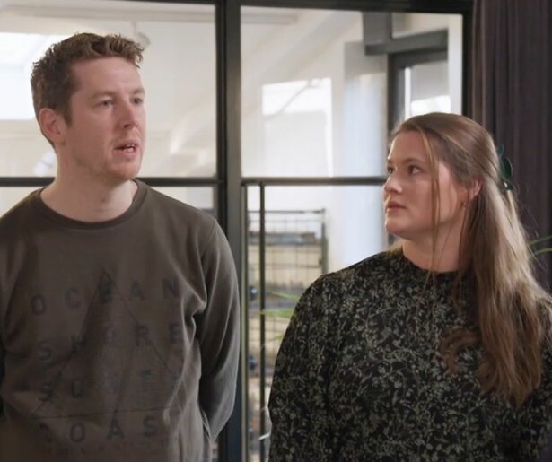 Kaj en Lieneke uit Kopen Zonder Kijken willen een huis met tuin en extra slaapkamer