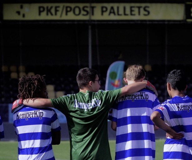 Het G-team mag eindelijk weer trainen