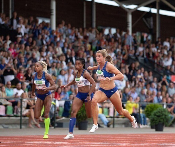 Dafne Schippers na blessureleed terug op de baan