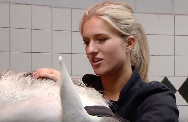 Videosnack: Britts paard zit onder de poep 