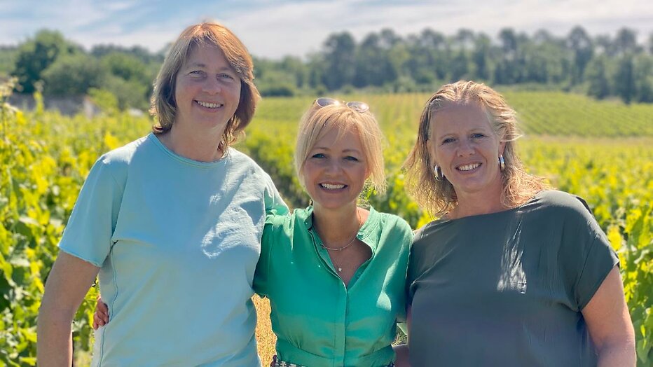 Bertie Steur, Yvon Jaspers & Rosita Brouwer tijdens Onze Boerderij in Europa Bertie Steur, Yvon Jaspers & Rosita Brouwer tijdens Onze Boerderij in Europa
