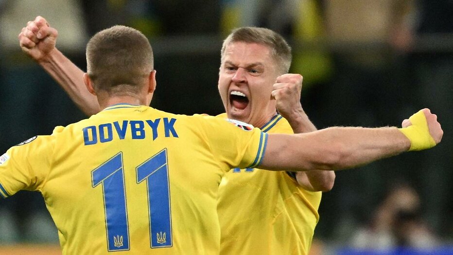 Artem Dovbyk en Oleksandr Zinchenko