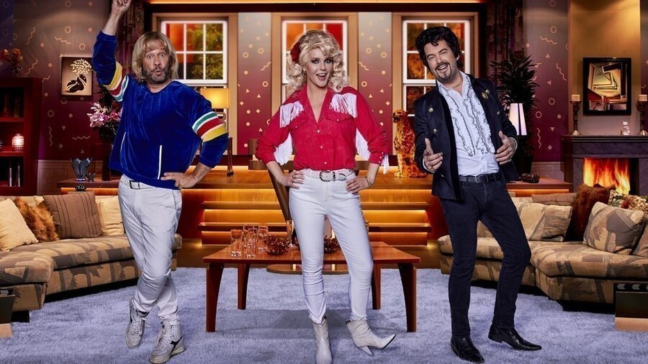 Carlo Boszhard, Chantal Janzen en Ruben Nicolai Carlo Boszhard, Chantal Janzen en Ruben Nicolai