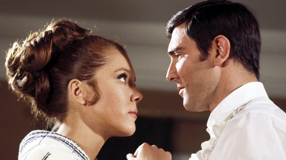 George Lazenby in On Her Majesty's Secret Service