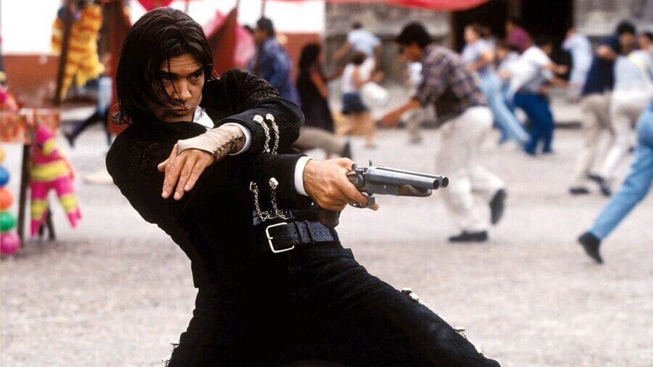 Antonio Banderas in Once Upon a Time in Mexico