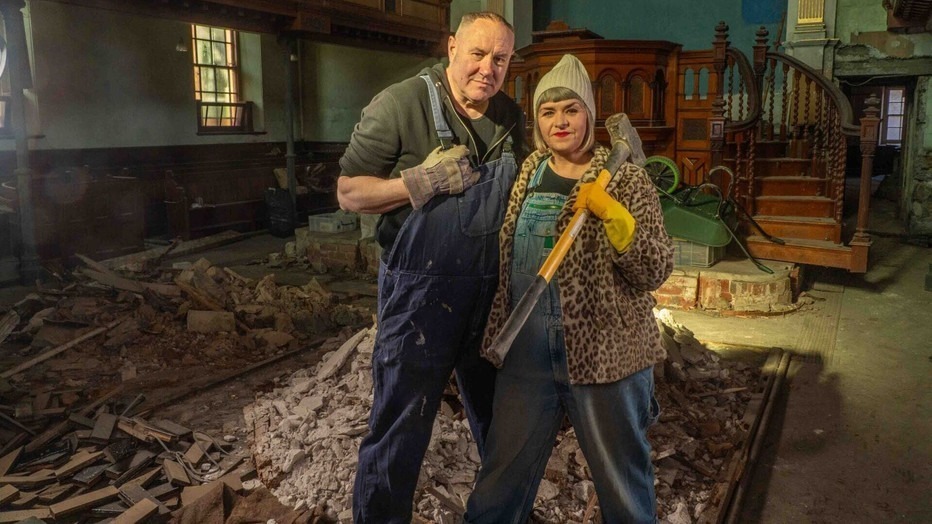 Keith en Marj in Ons Droomproject in Wales