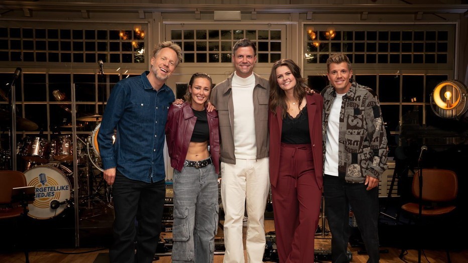 Diggy Dex, SERA, Simon Keizer, Mell en Jaap Reesema