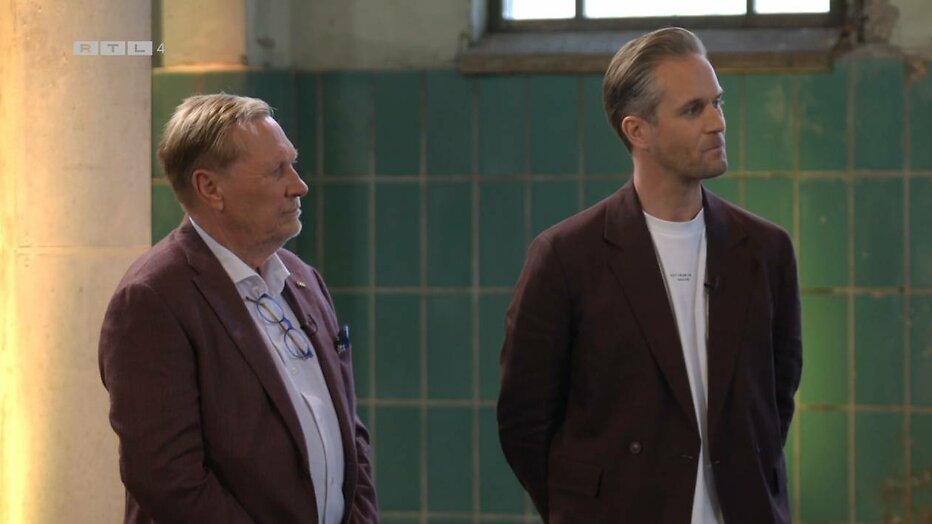 Oos Kesbeke en Lykele Muus in de finale van Het Perfecte Plaatje 2025.