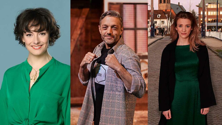 Nandi van Beurden, Tommie Christiaan en Noortje Herlaar Nandi van Beurden, Tommie Christiaan en Noortje Herlaar