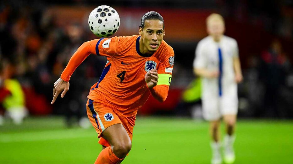 Virgil van Dijk voor Oranje