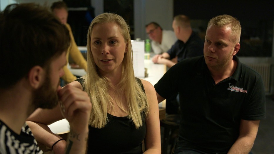 Maaike en Tim Hofman in Over Mijn Lijk Maaike en Tim Hofman in Over Mijn Lijk