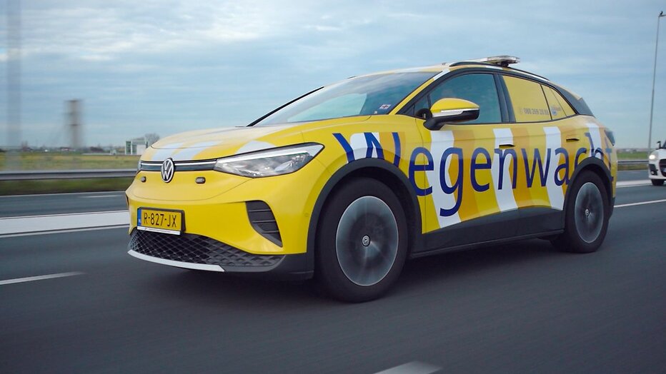 ANWB Wegenwacht in Over de A4