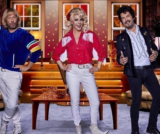 Chantal Janzen test Fred van Leer in Oh, wat een jaar