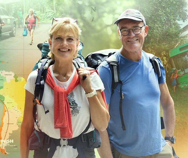 Planning van Olga Commandeur en Frank volledig in de soep in Race Across the World