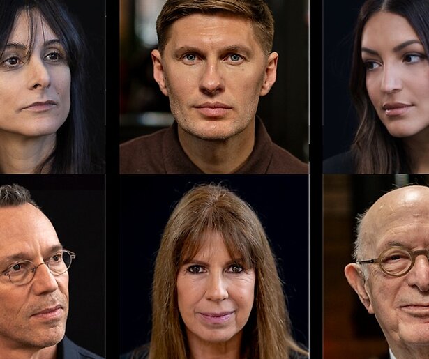 Isa Hoes en Evgeniy Levchenko in 'Oorlog is Erfelijk'