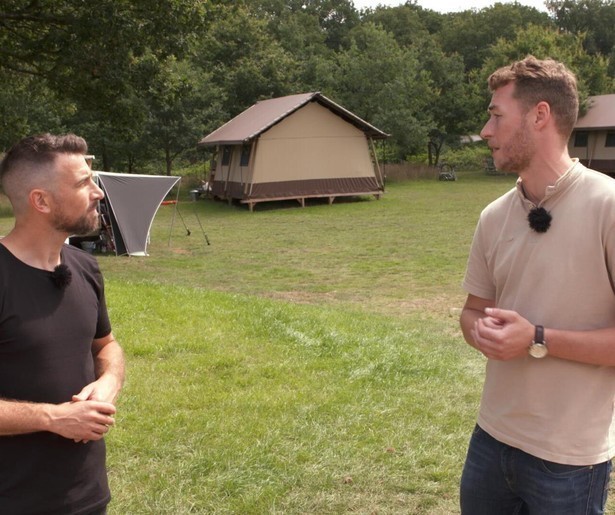 Mark Schaaf ontdekt het kamperen in Op De Camping