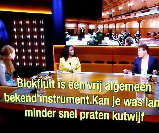 NPO door het stof na 'kutwijf'-incident Op1