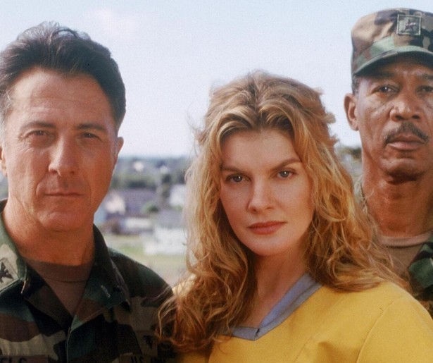 Dustin Hoffman en Rene Russo moeten aan de bak in Outbreak