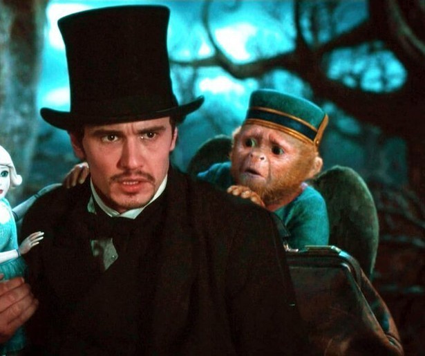 James Franco komt terecht in een magische wereld in Oz the Great and Powerful